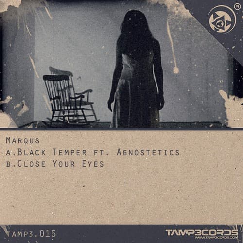 Cover Marqus - Black Temper, Close Your Eyes