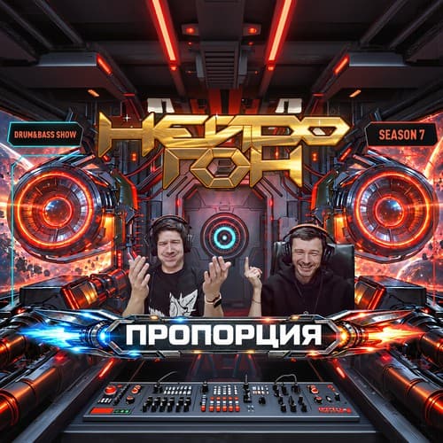 Обложка Drum&Bass шоу НЕЙРОГОН - S07E02. Пропорция