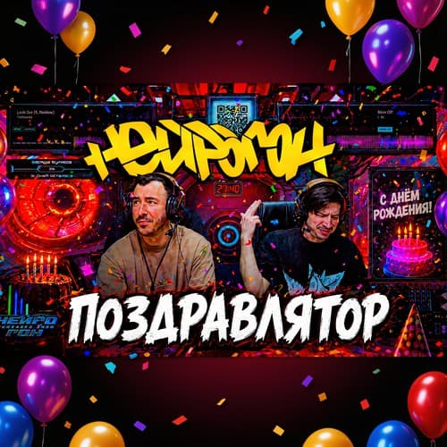 Cover Drum&Bass шоу НЕЙРОГОН - Межсезон. Поздравлятор